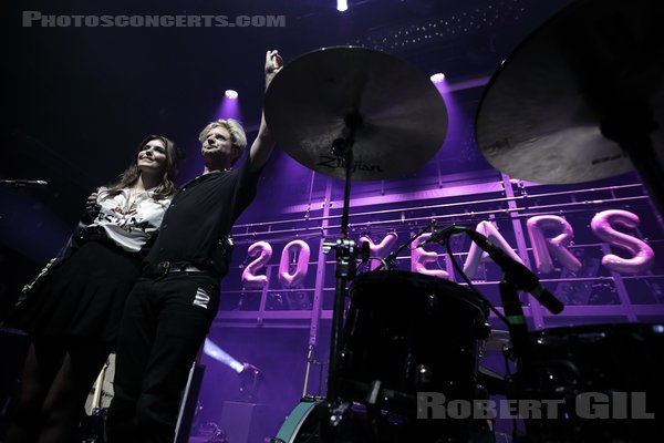 BLOOD RED SHOES - 2024-09-13 - PARIS - Gaite Lyrique - Laura-Mary Carter - Steven Ansell